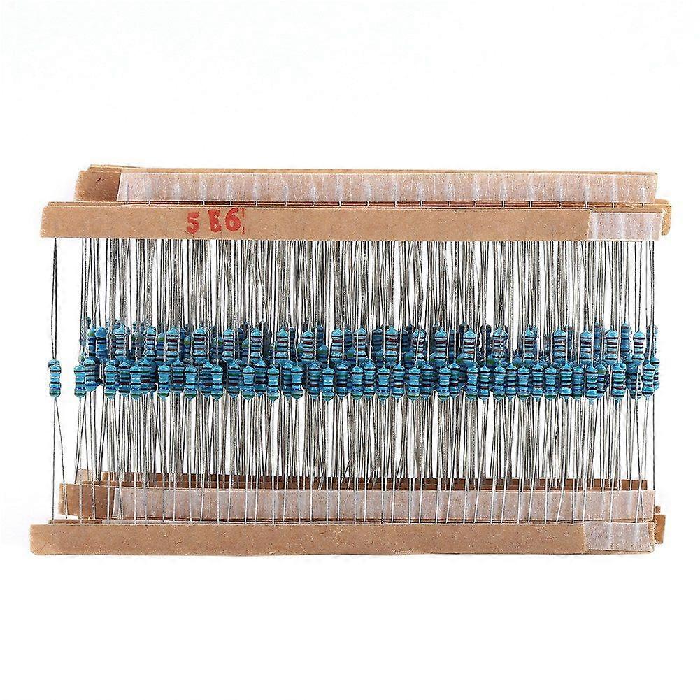 High quality 1280 pcs 64 resistance values (1-10 ohms) 1/4W metal film resistor