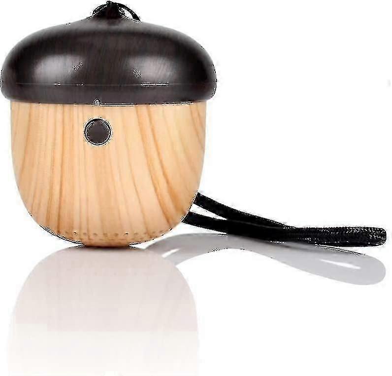 Portable Mini Bluetooth Nut Speaker Wireless Portable Music Player Natural Cute Nut Shaped Loudspeak