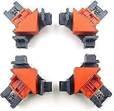 4 Pcs Adjustable Right Angle Clamps for Woodworking and Fixing