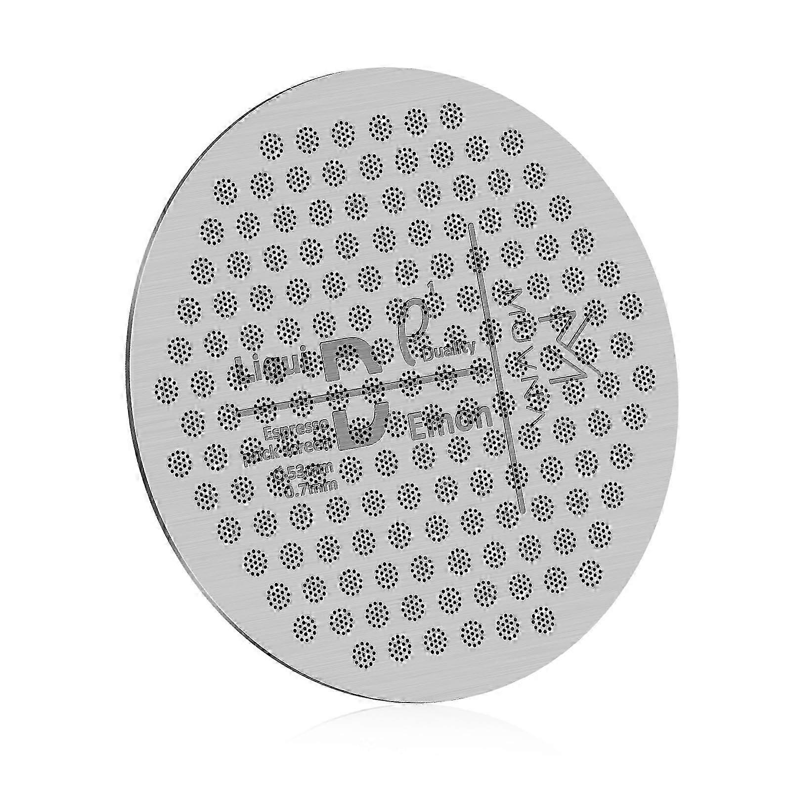 Ultra-Thin Coffee Brewing Puck Screen for 53mm Espresso Machines Compatible with Various Brands