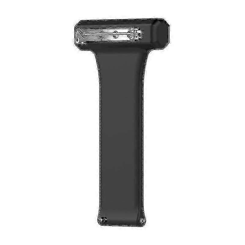 Silicone Watch Fob With Pin-on Brooch Strap Compatible With Garmin Vivomove Style 20mm