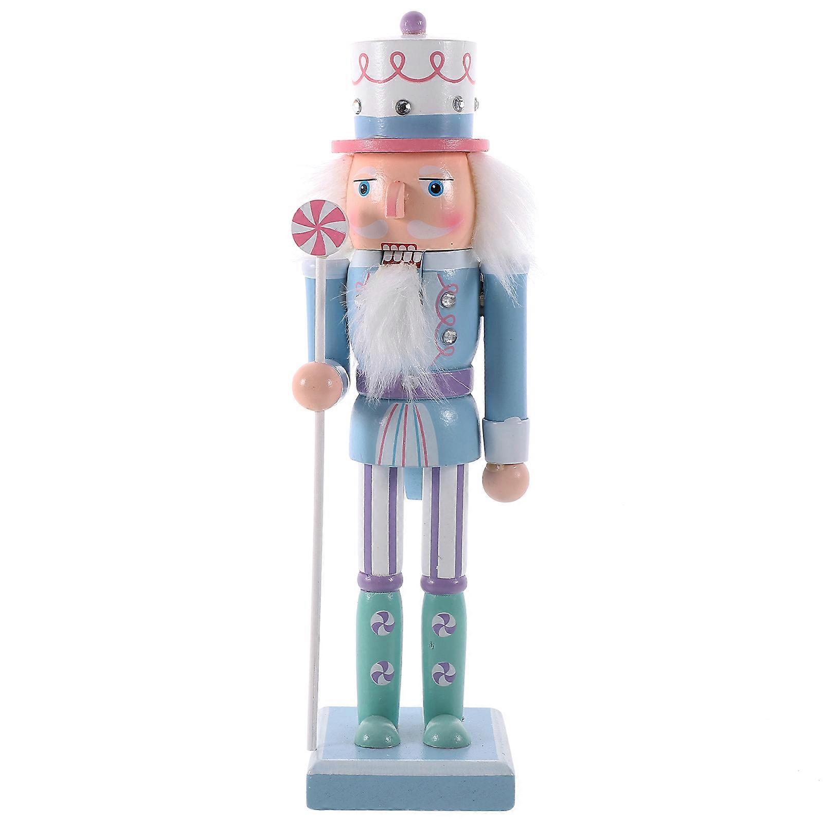 Christmas Nutcracker Soldier Decoration – Festive Home Fireplace & Table Centerpiece for Holiday Celebrations and Photo Props