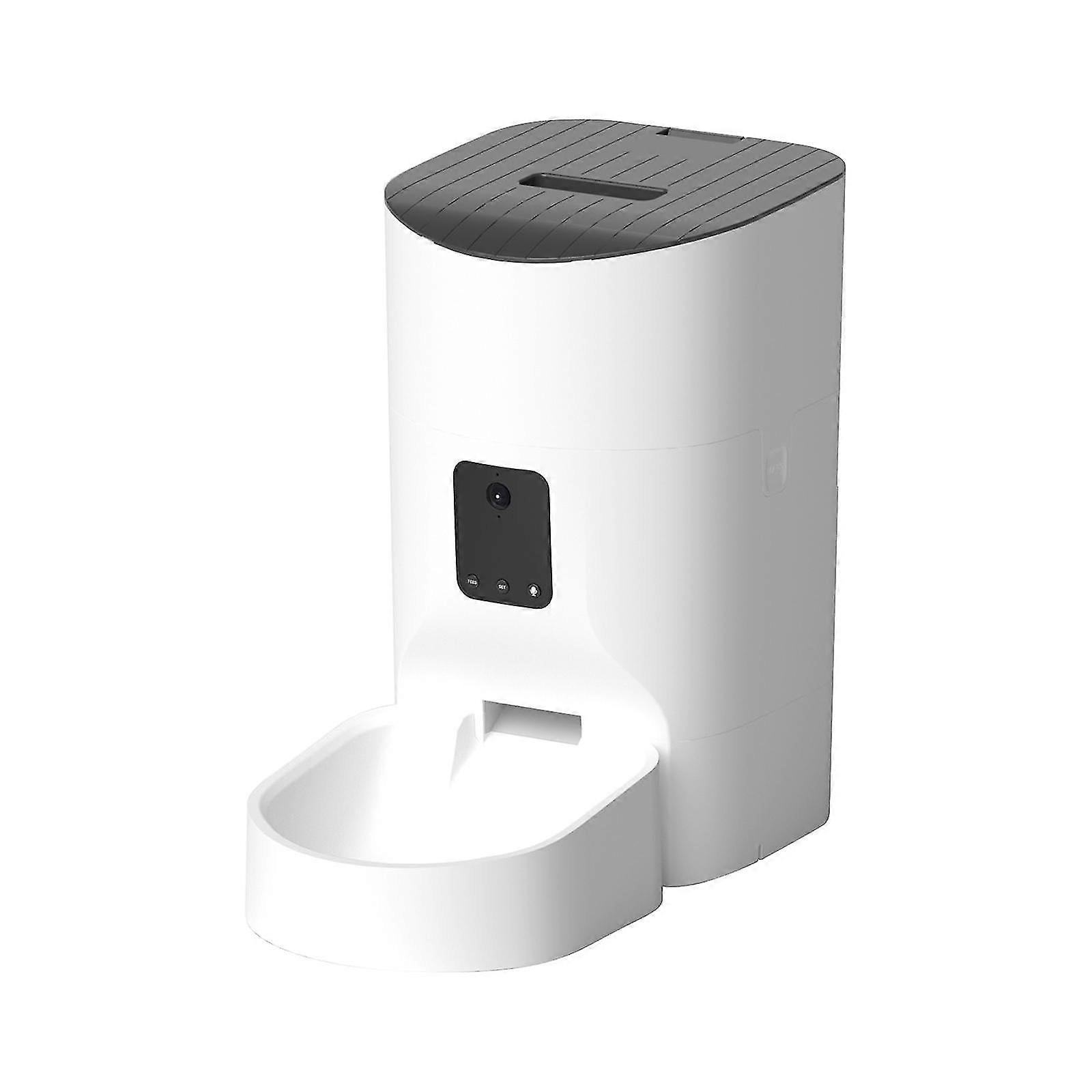 Automatic Pet Feeder for Dogs and Cats 3L Freshness Preservation Dry Food Dispenser Suitable for Small, Medium, and Large Pets, Including Pu