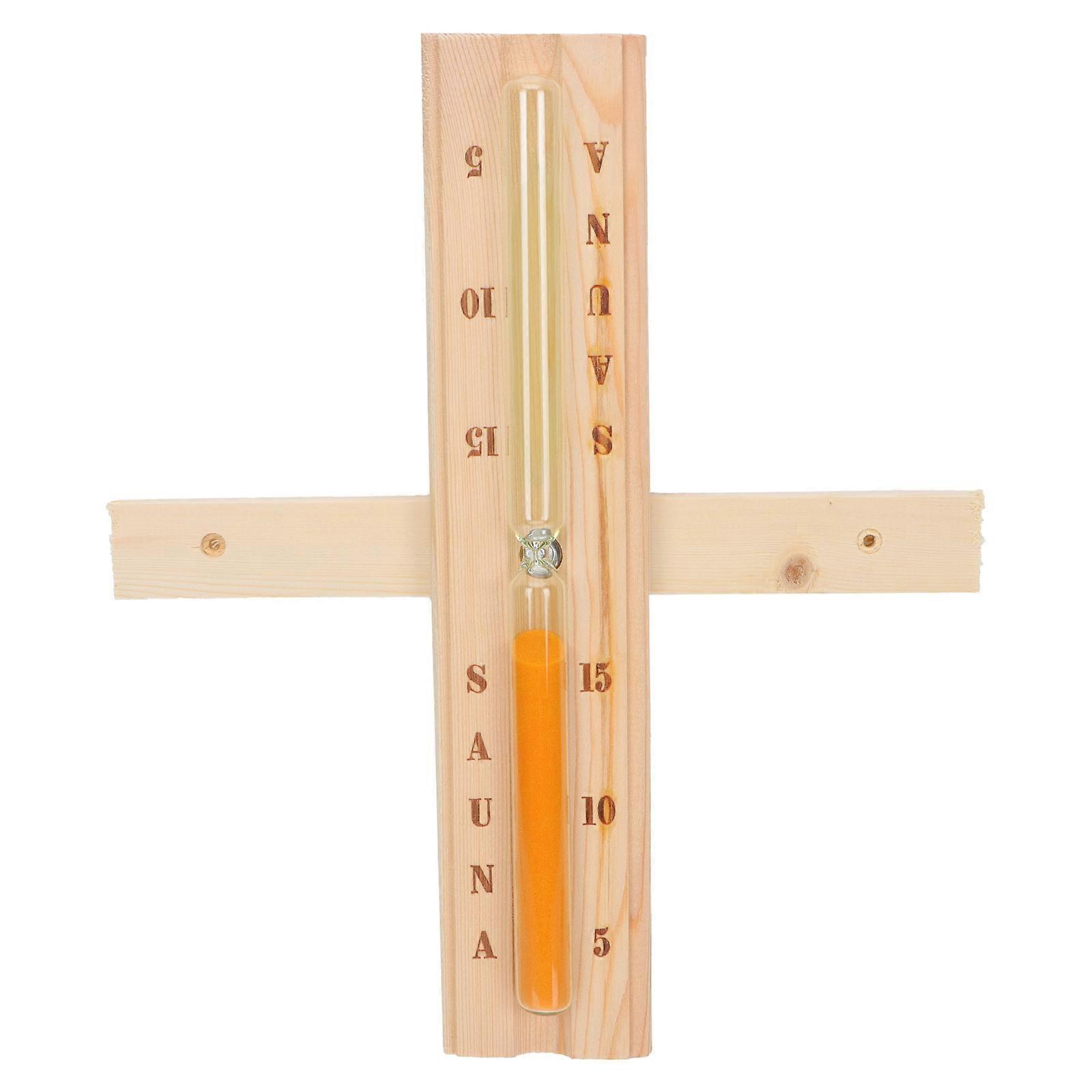 Timing Sauna Hourglass Timer Sauna Equipment Khaki 1Set