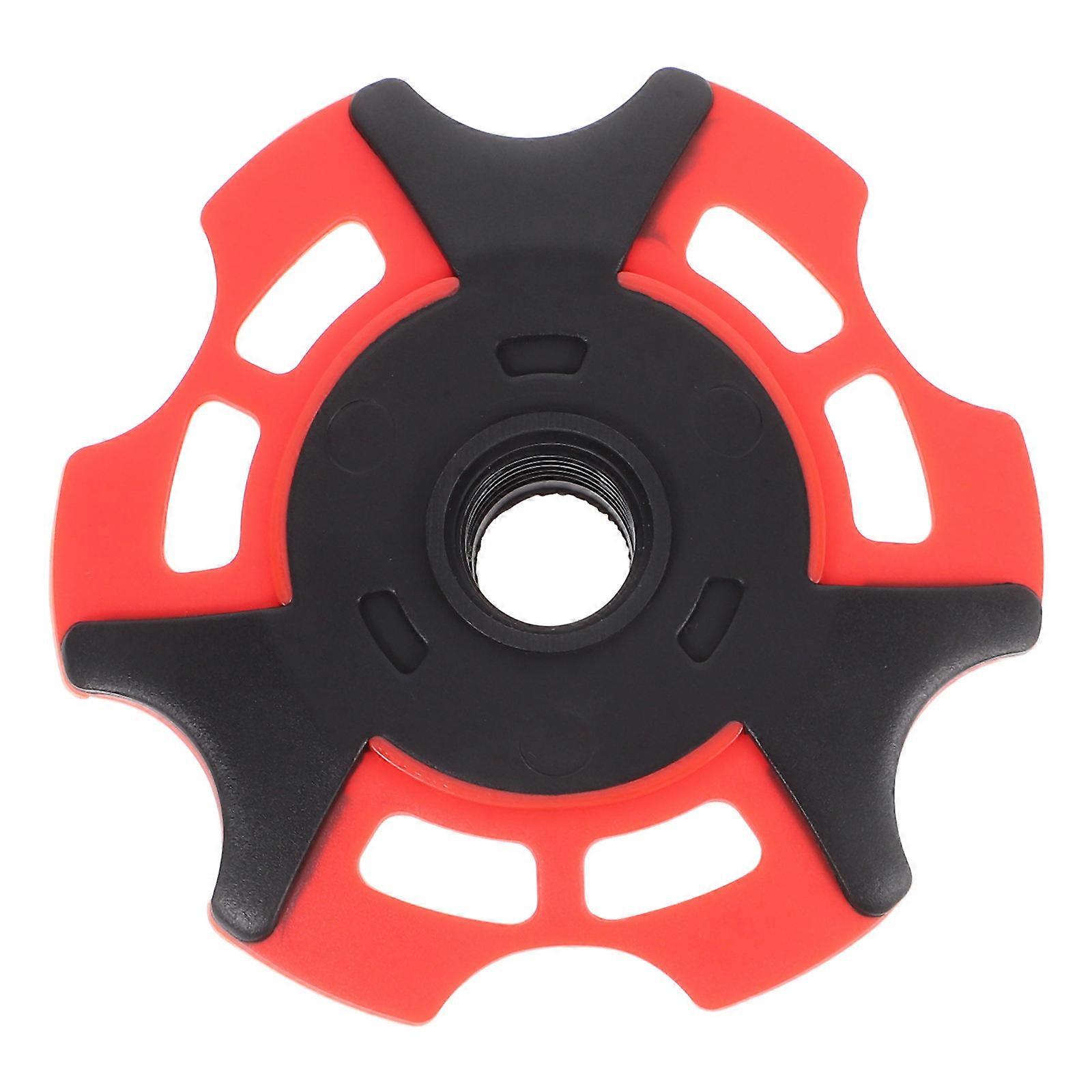 Trekking Pole Mud Blocker Replacement for Climbing Plastic Pole Tips Red