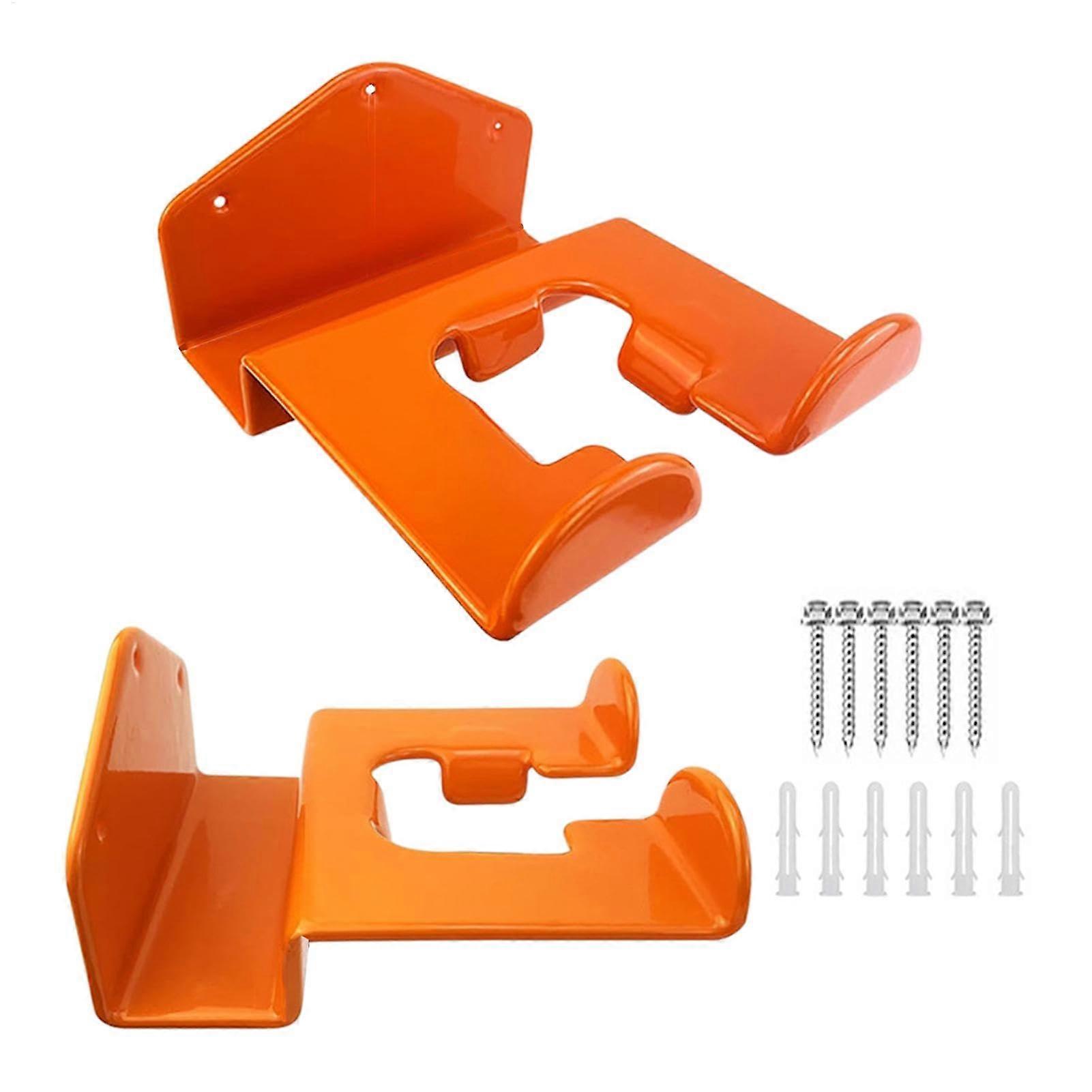 TrimmerHalter – robust wall mounting organizer, 2 pieces garage storage hooks