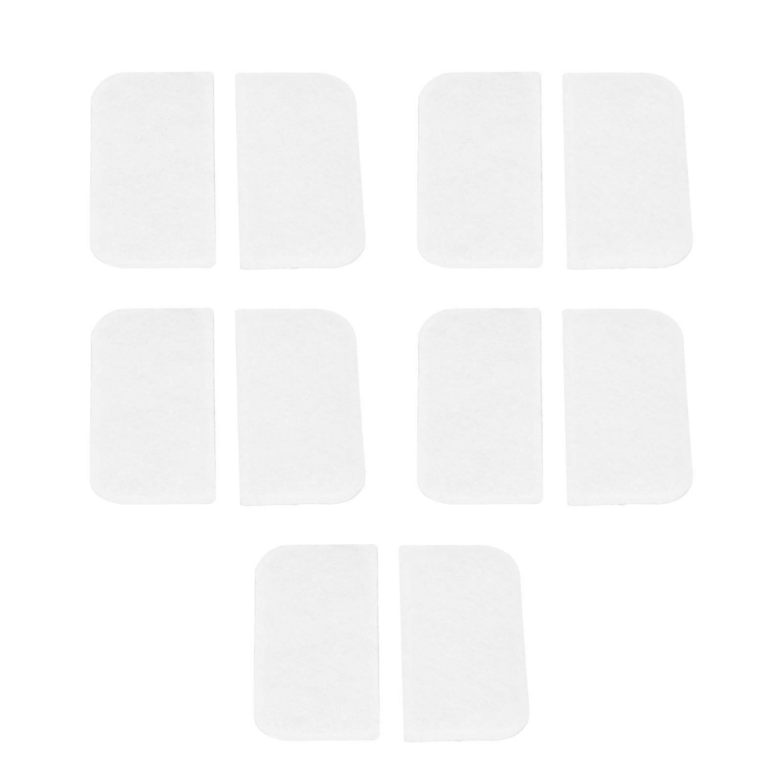 2025 Latest Model 10pcs Replacement Filters Portable Soft Cotton Filter Set Ac...