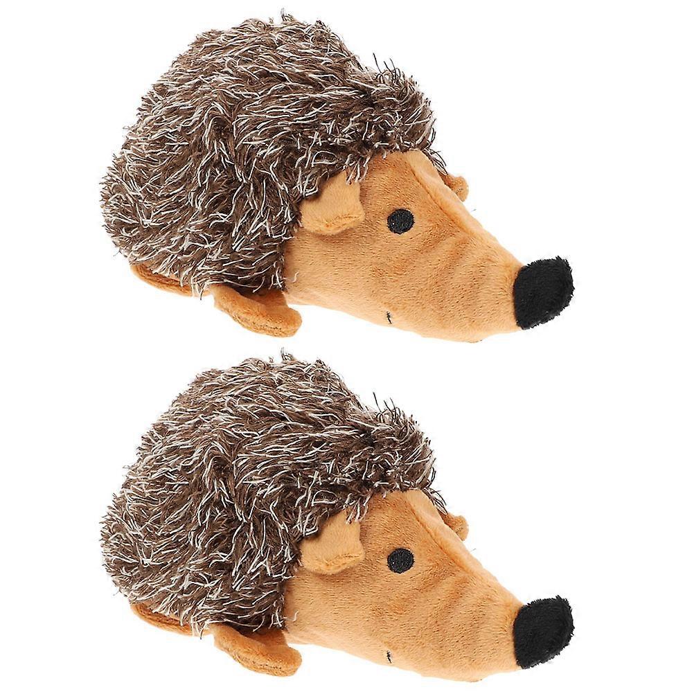 Hedgehog Shaped Dog Chew Plush Teething Toy for Puppies – Durable, Safe Pet Accessory for Interactive Play and Anxiety Relief