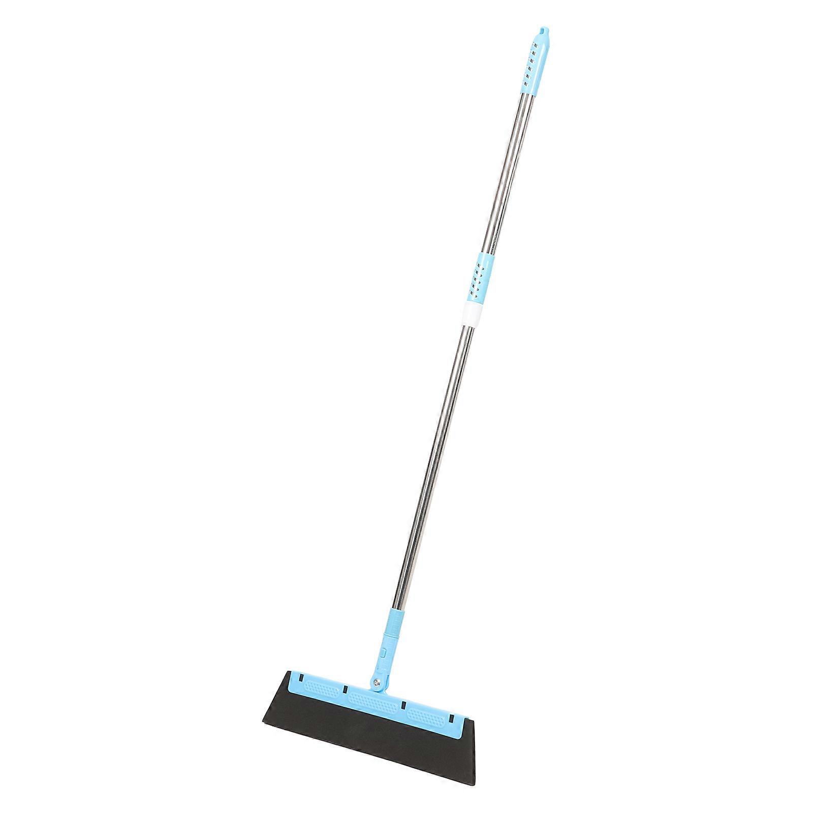 Multi Use Floor Squeegee with Long Durable Handle – Lightweight Household Cleaner for Shower, Bathroom, Kitchen & Living Room