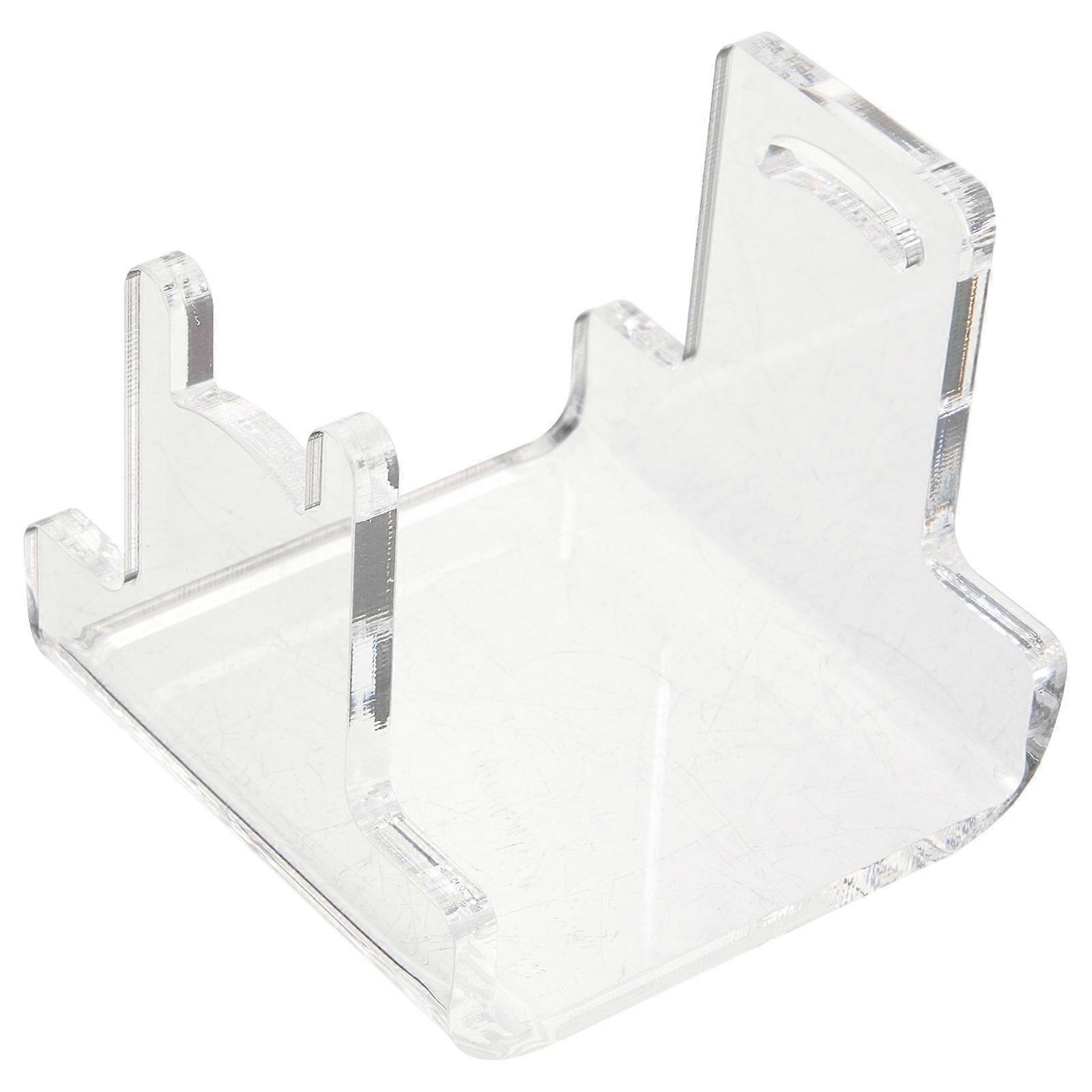 Fishing Reel Display Rack Fishing Gear Stand Drop Shaped Spinning Wheel Acrylic Fishing Reel Storage 1Set