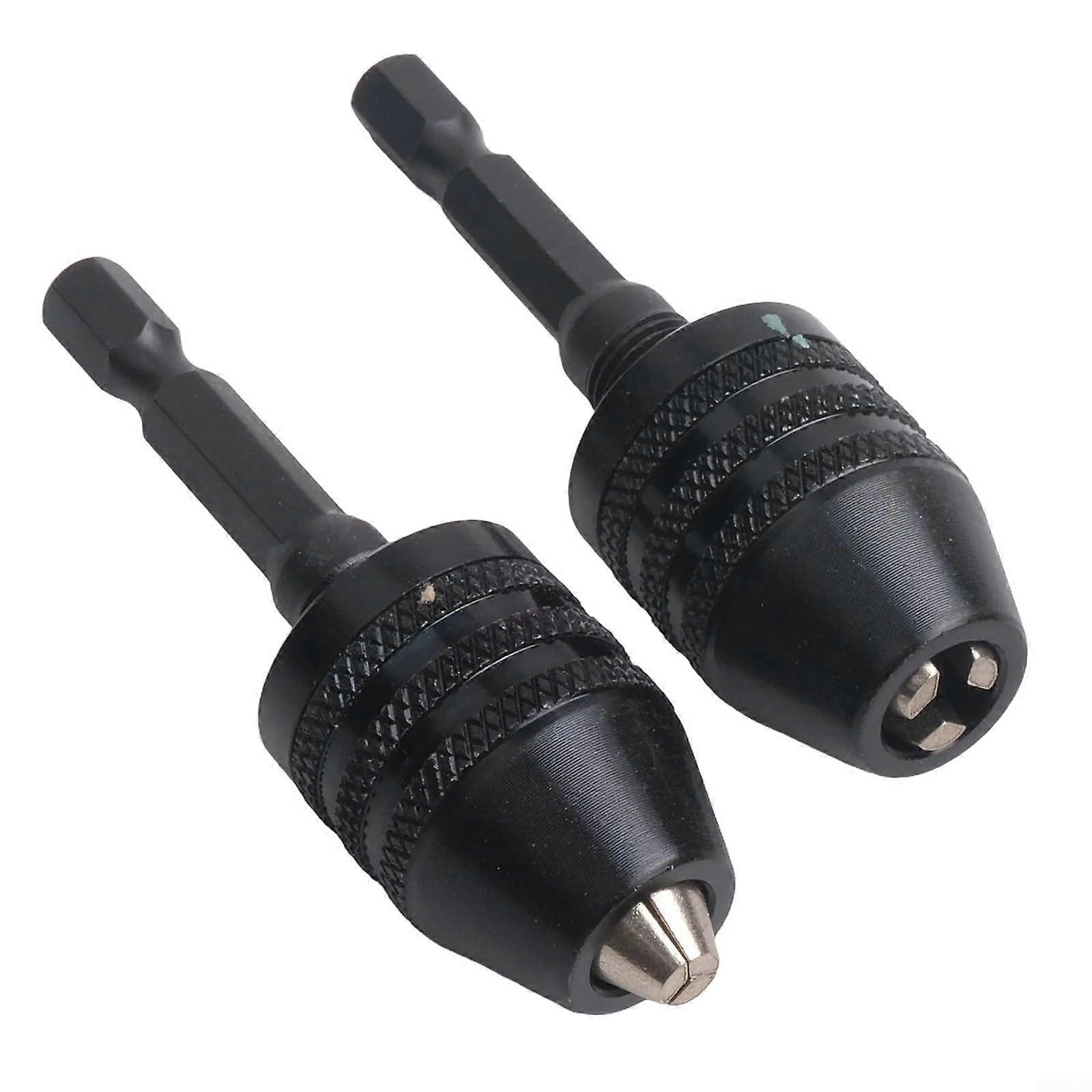 Quick-Release Drill Bit Set, 2-Piece, Effortless Bit Change, Fits 0, 3, 5, 6 mm Type B