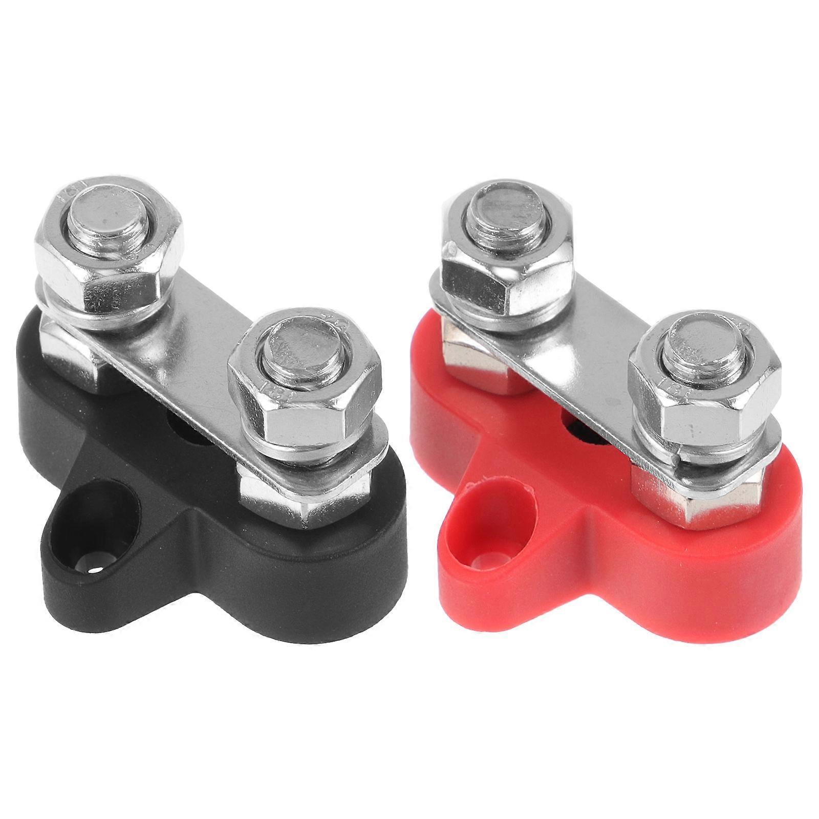 Blok Terminal Otobüs Otomotiv Çift Telli Kırmızı 2 Adet