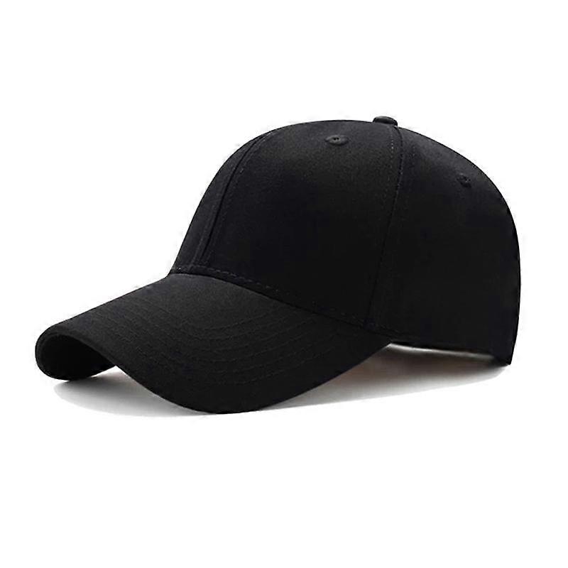 Unisex Hat Plain Curved Sun Visor Hat Outdoor Dustproof Baseball Cap Solid Color