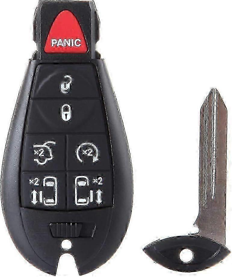 1PC Replacement Fit For  6 Buttons Keyless Entry Remote Car Key Fob Case Pad Outer