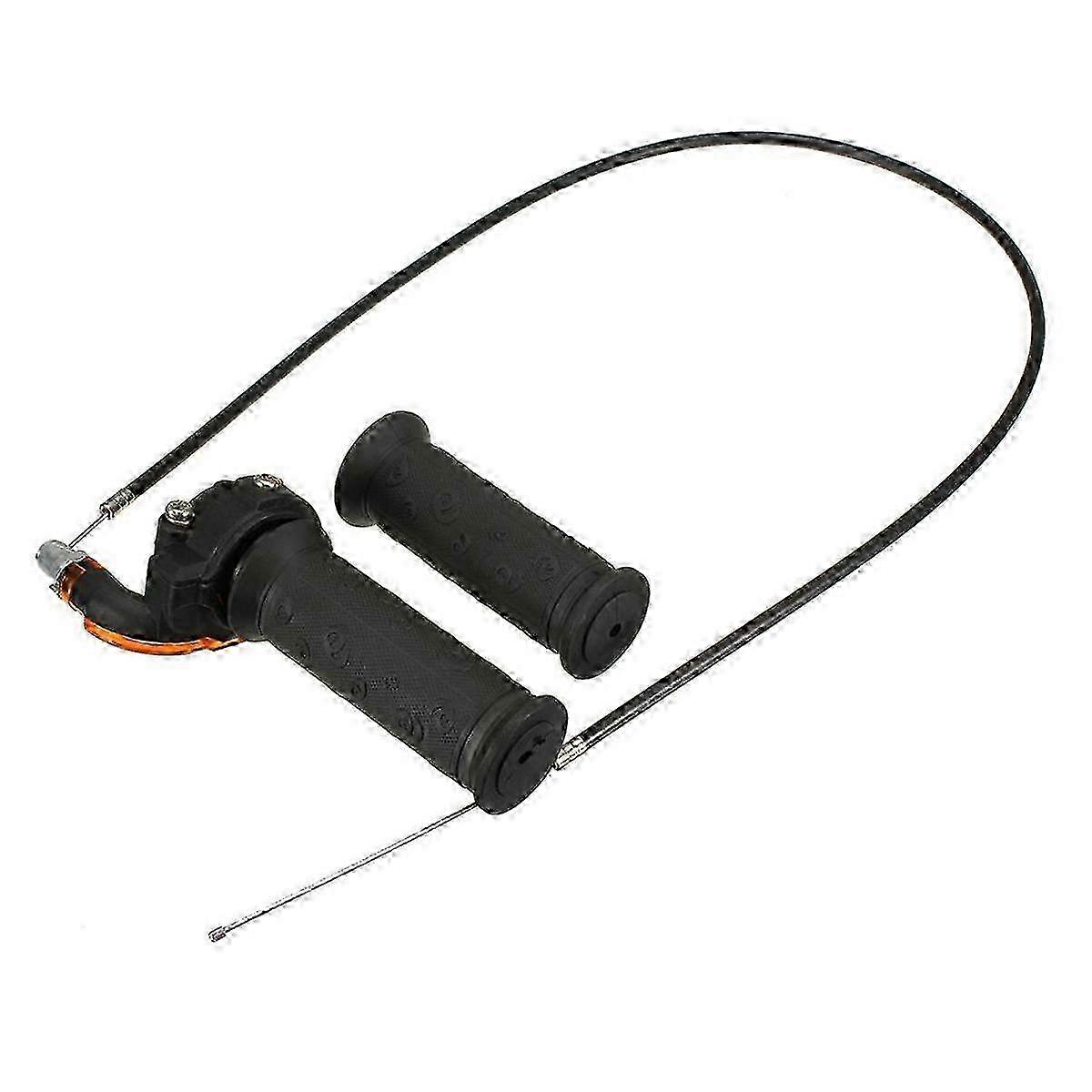 1 Pair Throttle Accelerator Grip Cable for ATV Quad Dirt Pit Bikes 90 110 125cc