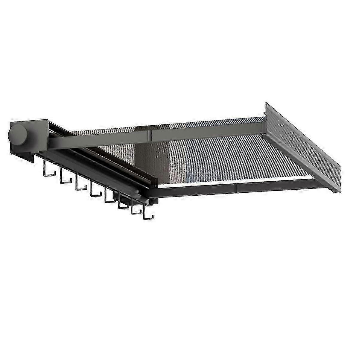 Wall Mounted Drying Racks for Laundry No Drilling Required Drying Rack Bathroom Accessories Clothes Drying Net Towel