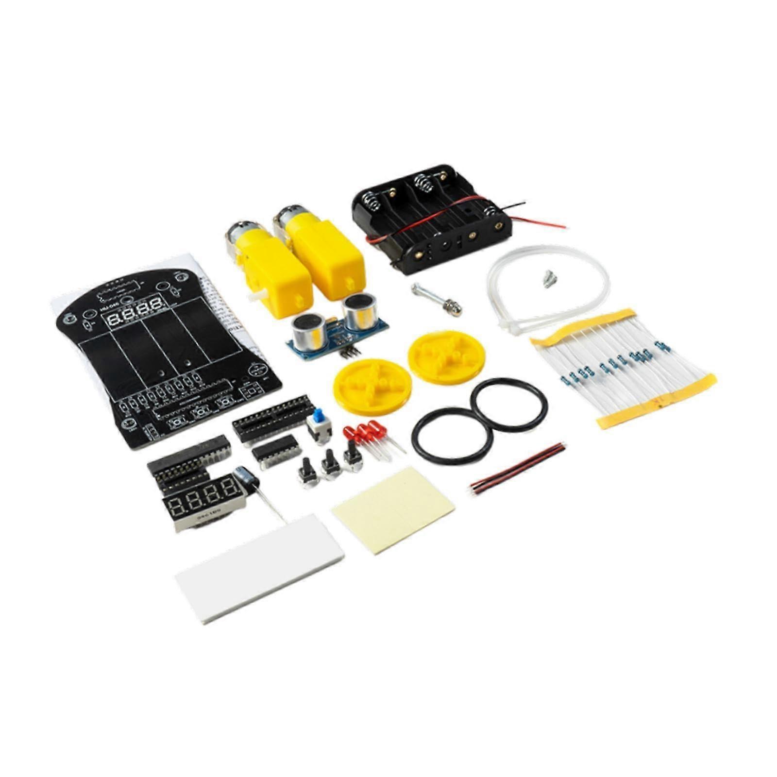 Smart Robot Kits R3 Ultrasonic Module for Programming Projects, Cover Nut Ball, Compatible with Arduino