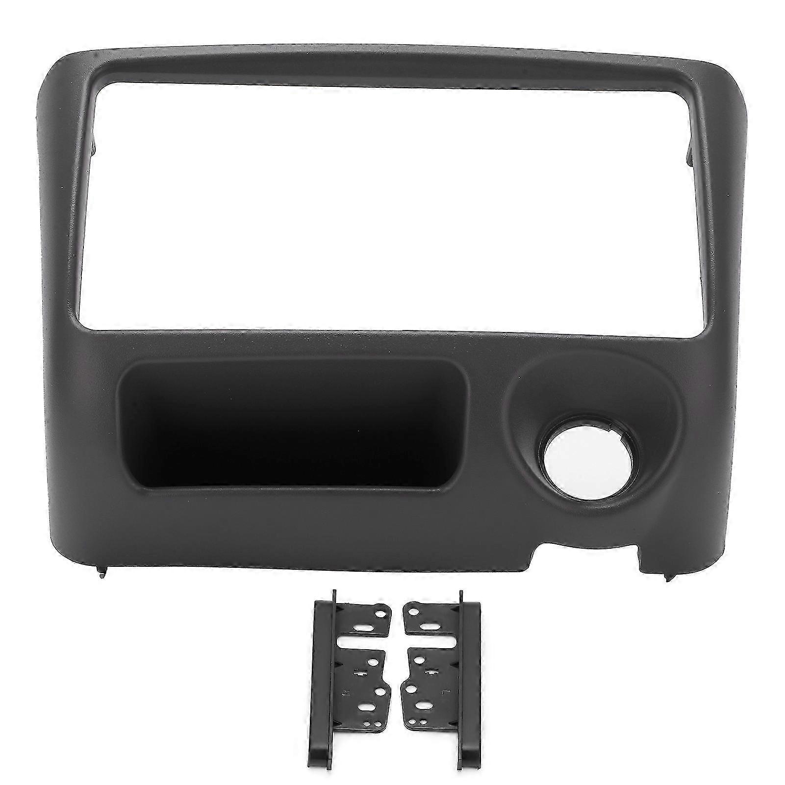 Car Stereo Panel Frame CD Fascia 2DIN Auto Interior Accessory Replacement for Compatible Models 1999-2005