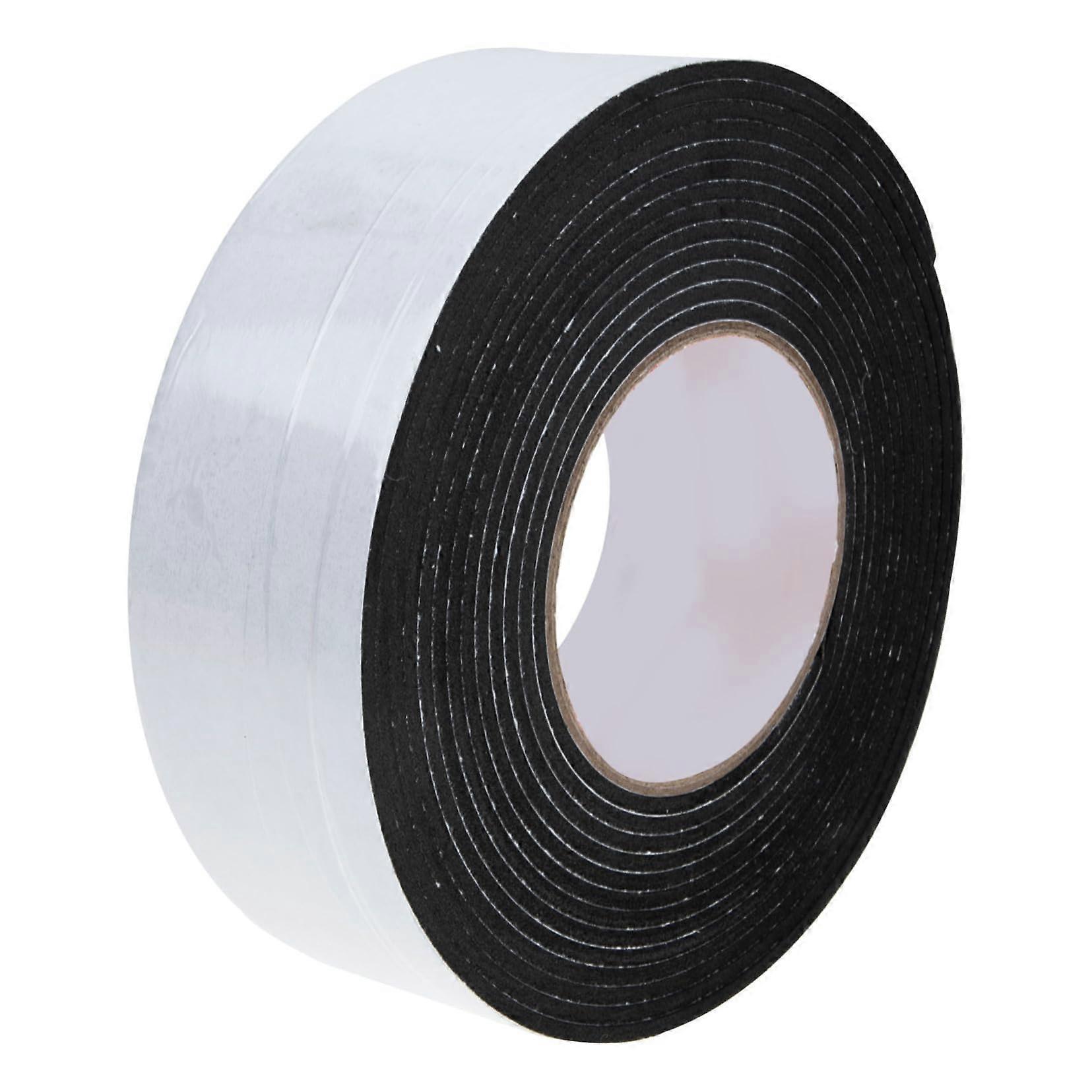 Self-Adhesive Soundproof Foam Tape Roll for Effective Noise Reduction, Windproof Multi-Functional Sealing for Doors and Cars