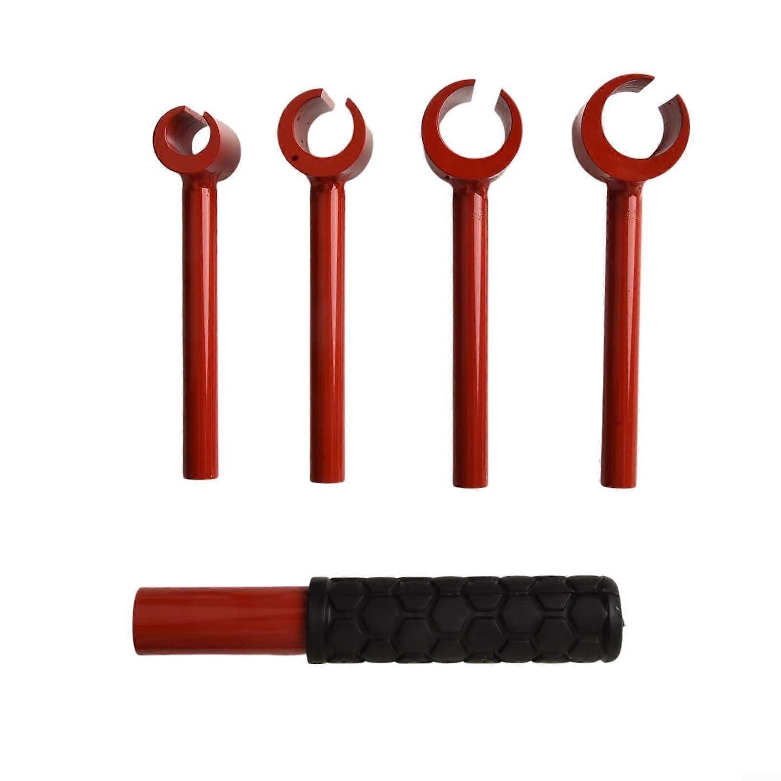 Hinge Column Adjustment Wrench Set Five Piece Tool Set Door Hinge Alignment Multipurpose Reduces Noise And Wear