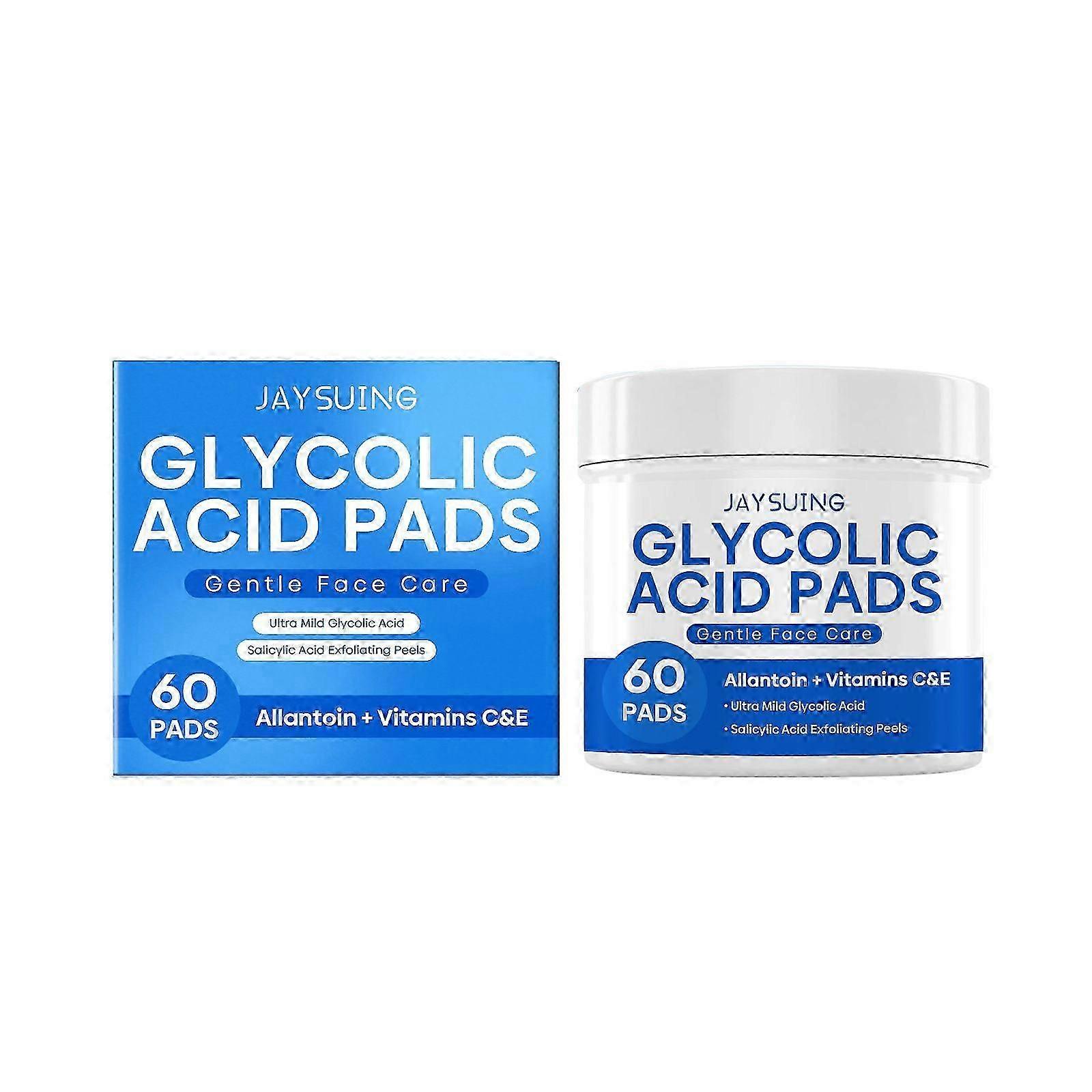 Glycolic Acid Exfoliating Cotton Pads, Gentle Cleansing Exfoliating Cotton Pads, Facial Moisturizer, Occlusive Cotton Pads
