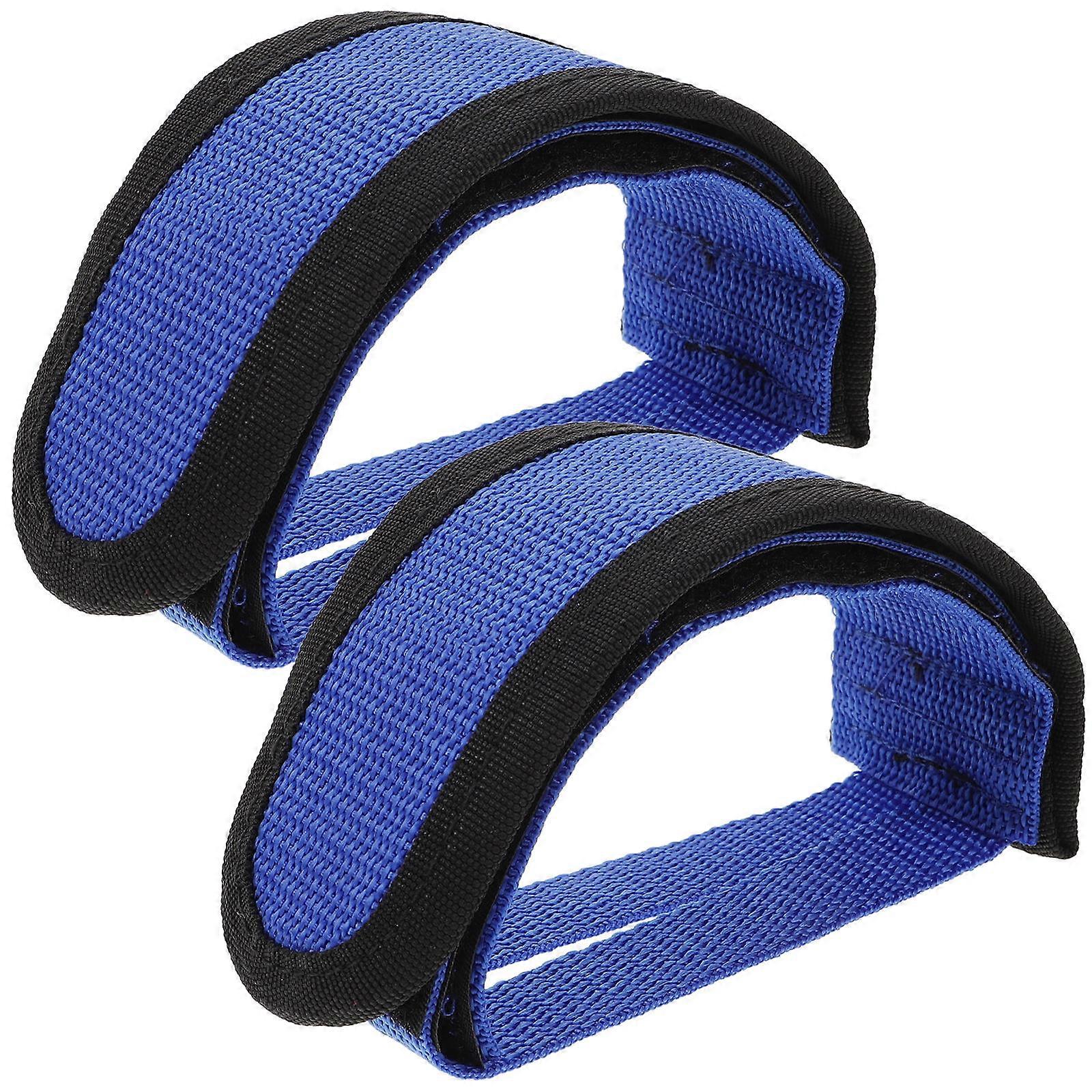 2pcs Adjustable Toe Clip Strap for Mountain Bike Pedal Straps Bicycle Pedal Attachment Kids Bike Accessories Fixed Gear