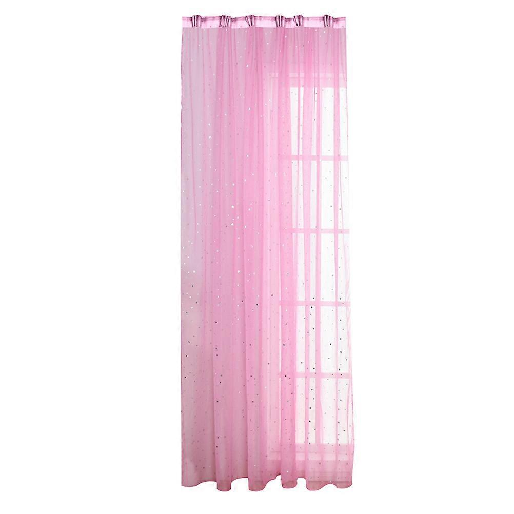 Here's a polished and engaging product description based on your input:

 

**Beautiful Pink Voile Sheer Curtains – Light Filtering Window Curtains