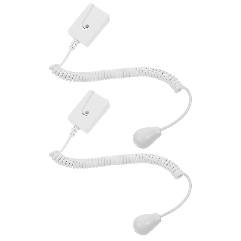 Remote Tether Retractable Cable for Hanging Use 2Pcs with Adhesive Hook