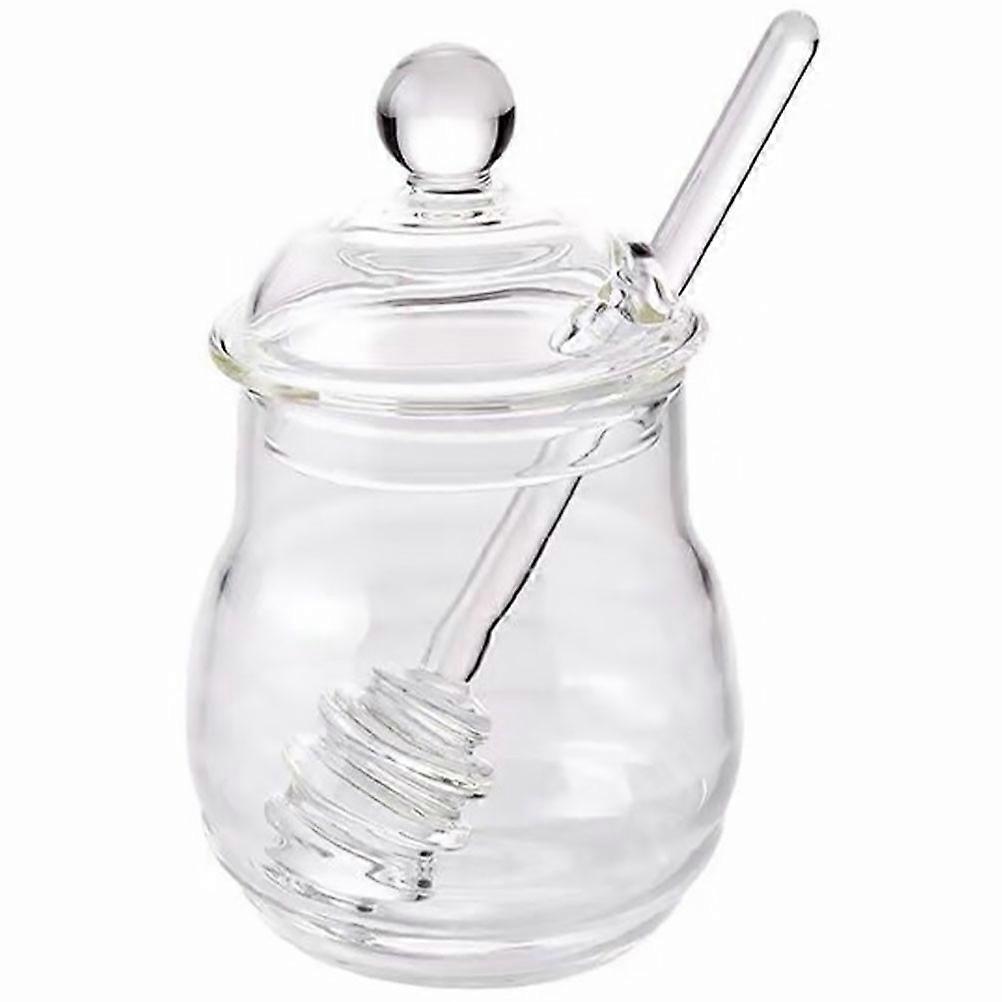 Small With Dipper Convenient For Household Users Transparent Design 14.2X9.3CM 1 Set