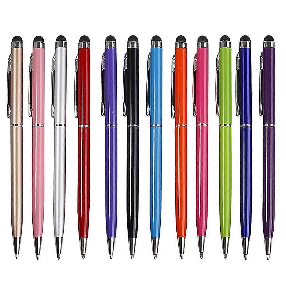 Phone Stylus Ballpoint Pen With Stylus For Touchscreen Interaction Drawing 12Pcs