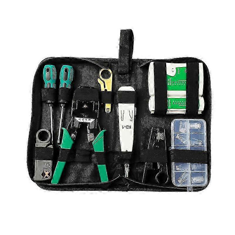 Network Tester Tool Kit, Cable Crimper, for Computer/DIY Repairs​