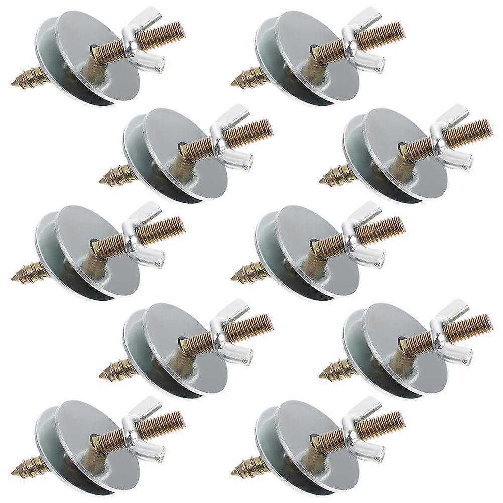Bird Perch Fittings Fixation Butterfly Nut Pet Cage Accessories 6.00X3.00X3.00cm 10Pcs