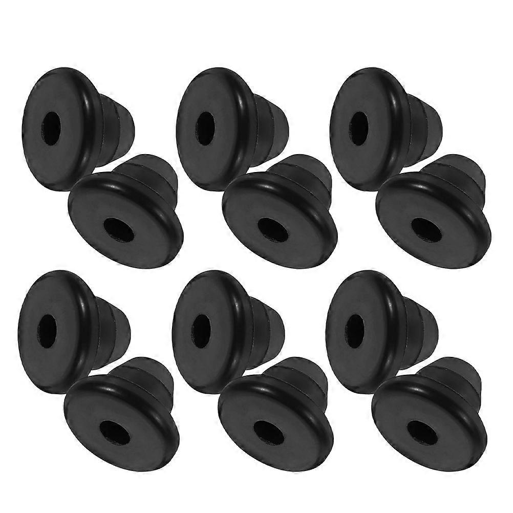 25 Pcs High Temperature Resistant Rubber Oil Filler Bung Plugs for Hydraulic – Easy Installation, Reliable Sealing for Engine Oil and Hydraulic