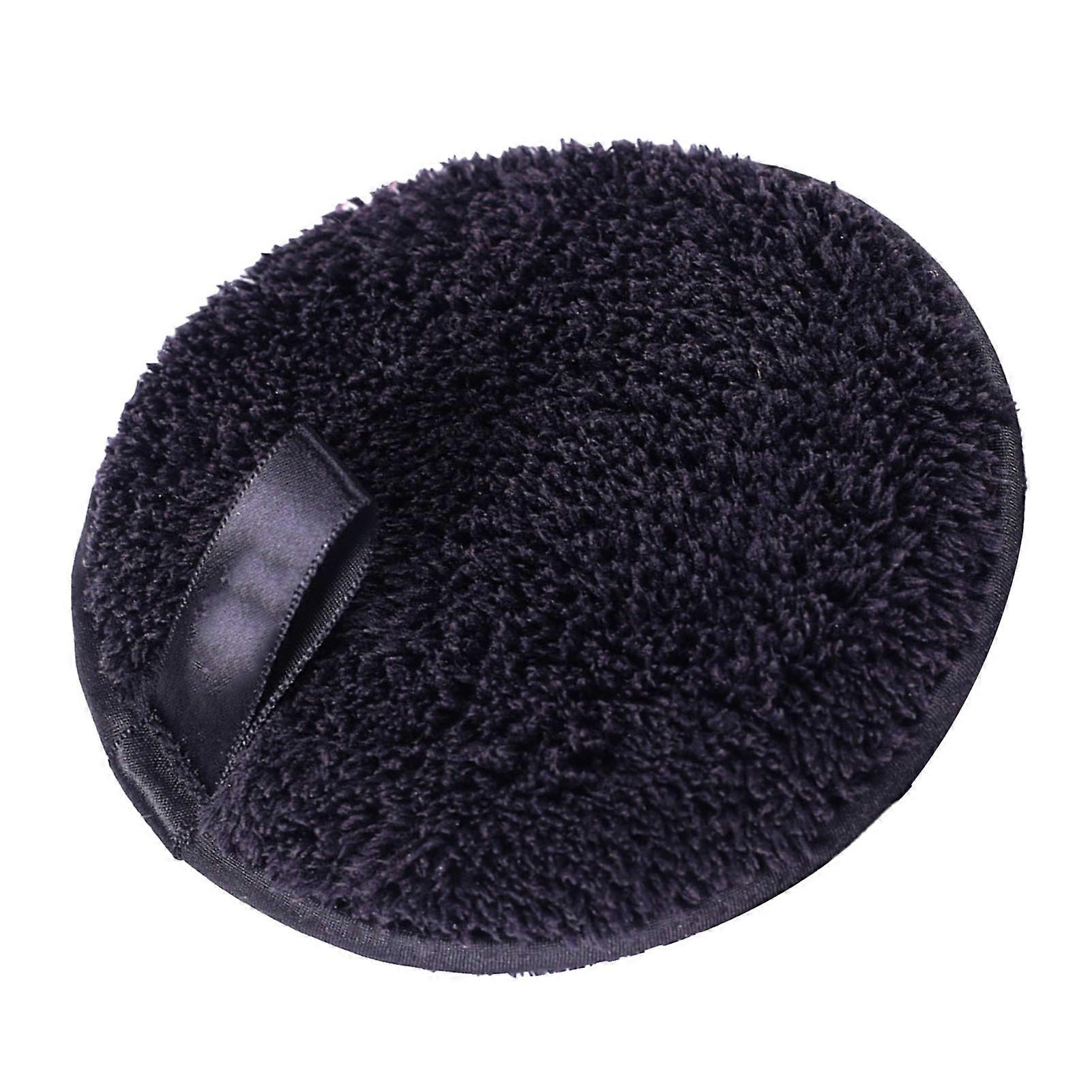 Reusable Makeup Remover Pads Gentle Easy Pore Cleansing Exfoliating Multifunctional Face Cleansing Puff Black