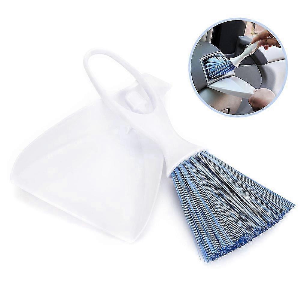 Portable Multifunction Plastic Car Air Outlet Soft Brush Dust Cleaning Tool