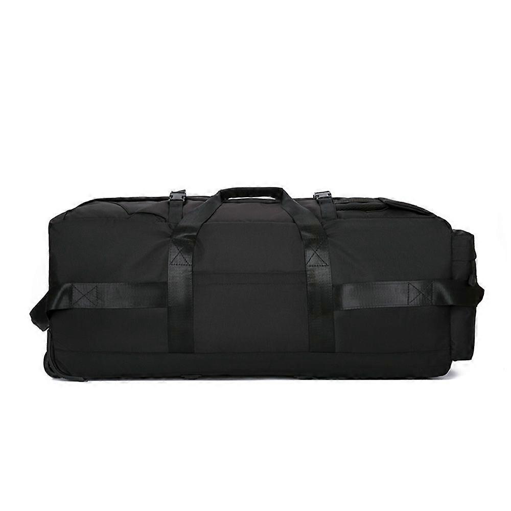 حقيبة واق من المطر كبيرة للسفر مع عجلات حقيبة يد حقيبة عربة أو حقيبة ظهر 3 في 1 أكياس واق من المطر الكبيرة القابلة للتحويل مقاومة للماء قابلة للطي حقيبة حمل على YMHC