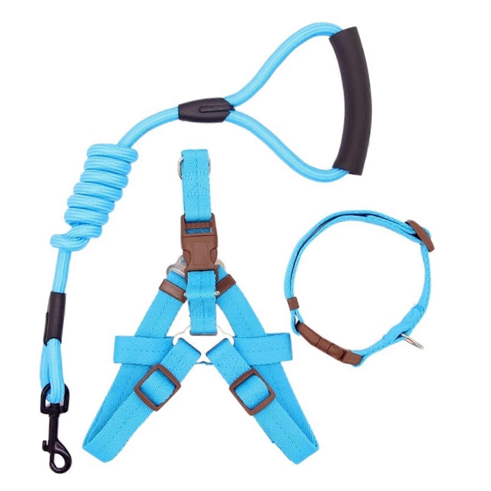 Dog leash made of nylon, for running or training collars (Color: C, Size: M)