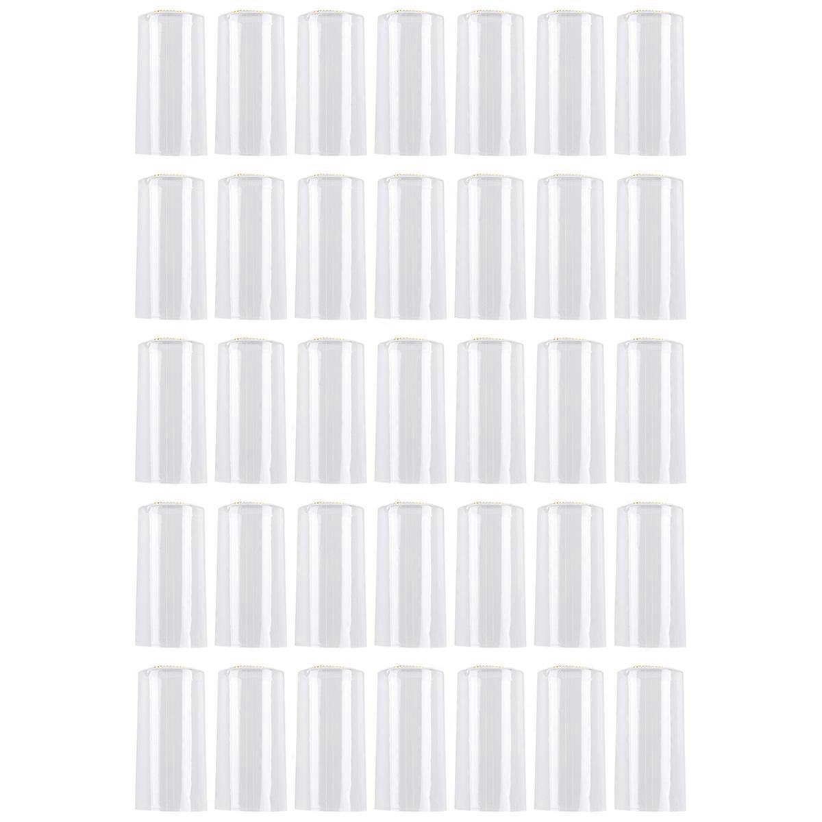 Wine Topper Seal Sealing Cover Wine Bottles Prevent Professional Look Transparent 6.30X3.00X3.00CM 100Pcs