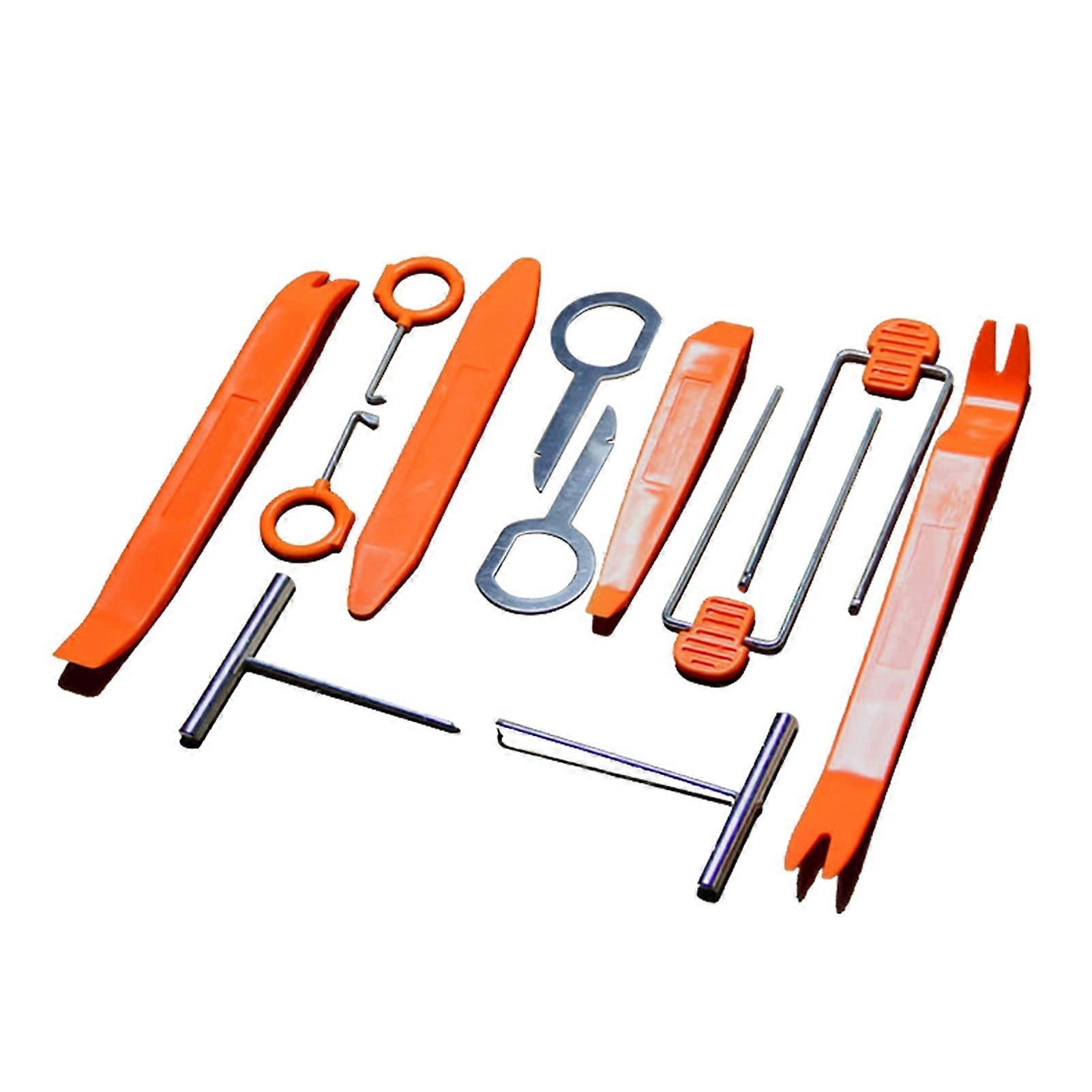 Wagen DVD Removal Tool Kit for Car Dash Audio Stereo GPS Installation - Plastic Panel Removal Tools, Universal Fit