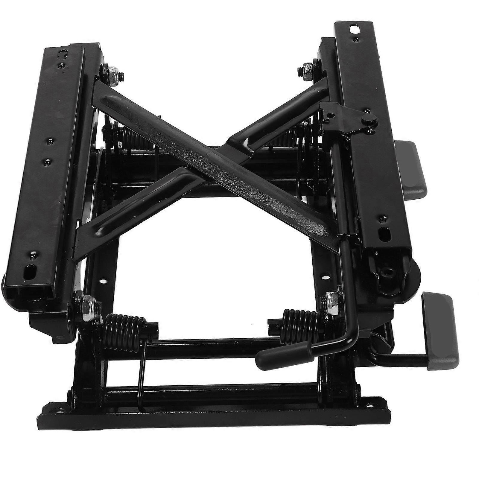 Seats Height Adjuster with Slide Rail 155mm Lifting Height Universal Fit Steel Seat Lifting Base for LHD Vehicle 