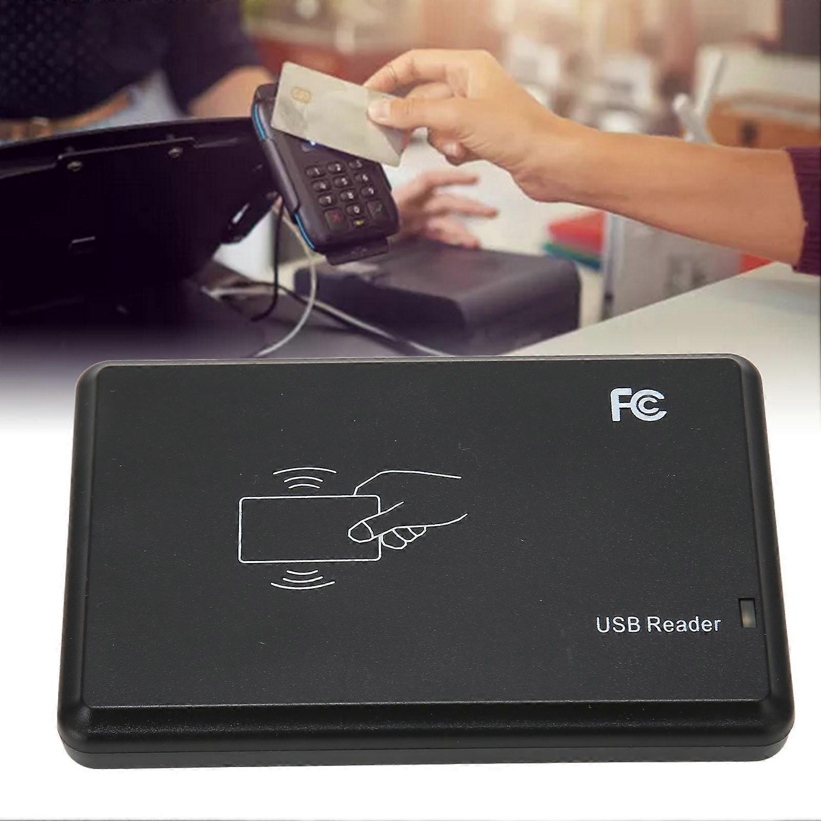 RFID Card Reader 902 to 928MHz 50cm Contactless Portable Multipurpose UHF USB Card Writer for Warehouse Library 