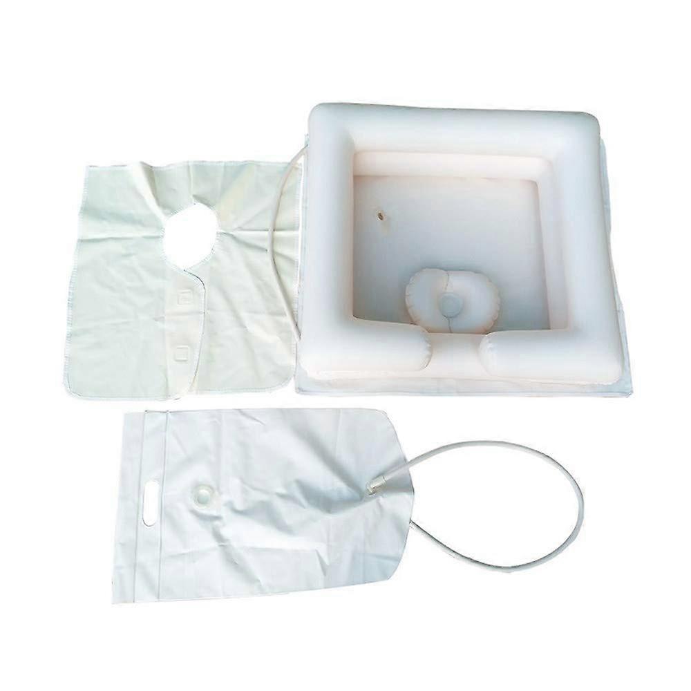 Inflatable Shampoo Basin for Bedside Use, Ideal for Pregnant and Post-operative Patients, Adjustable Size and Easy to Clean