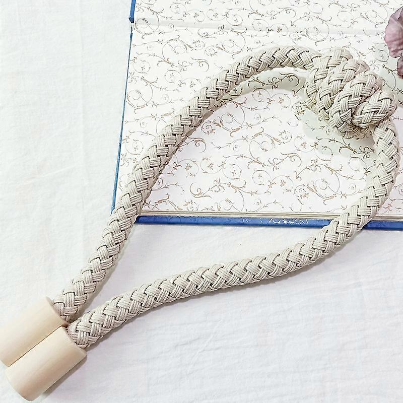 A016 Curtain Straps Free Perforation Free Installation Tassel Hanging Ball Magnet Curtain Buckle