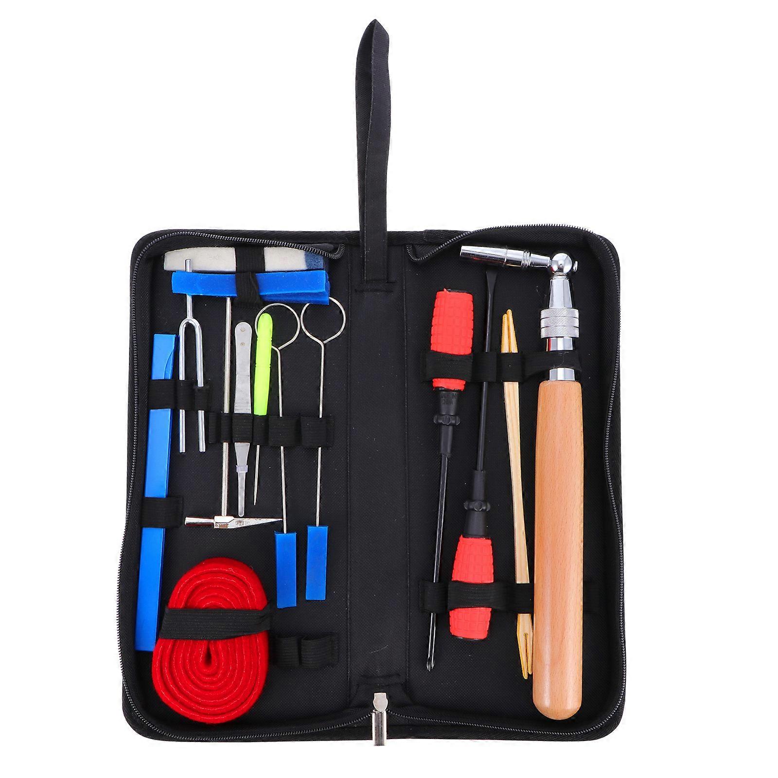 Piano Tuning Spanner Tool Professional Tuning Tool for Piano Repair Parts and Maintenance 16Pcs