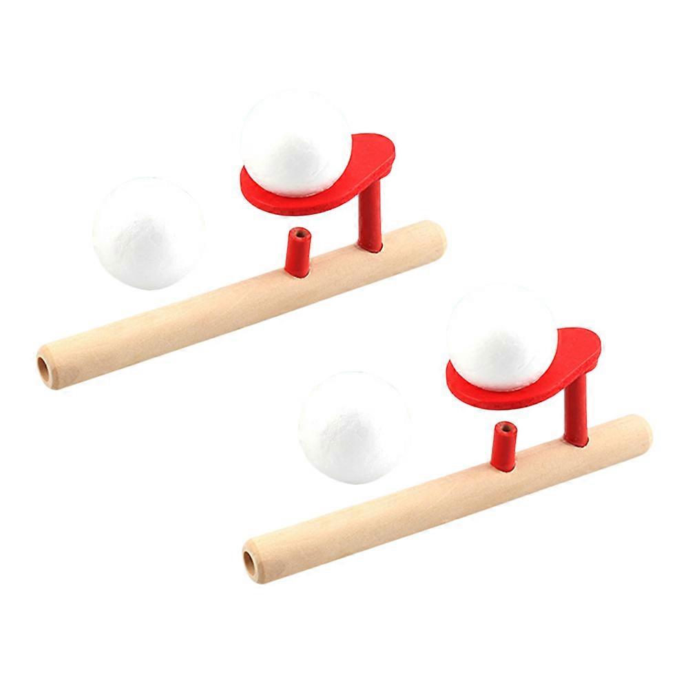 Sensory Balance Toys Floating Ball Toys Pulmonary Capacity Enhancement Leisure Time Activity 2 Sets