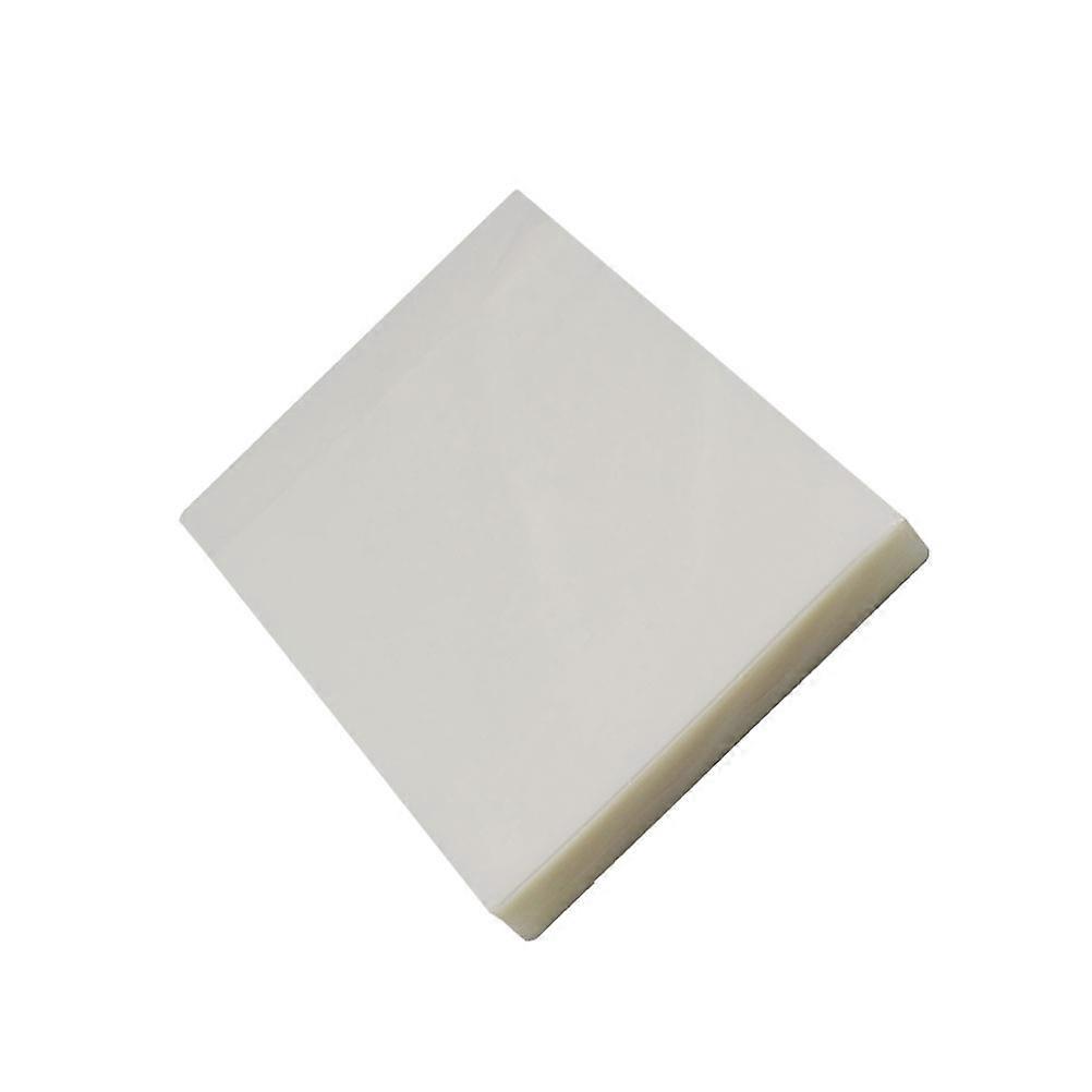 Self Seal Laminating Pouches Clear Universal Thermal Laminating Sheets Waterproof Protective Film for Documents Photos A4 Size White 100Pack