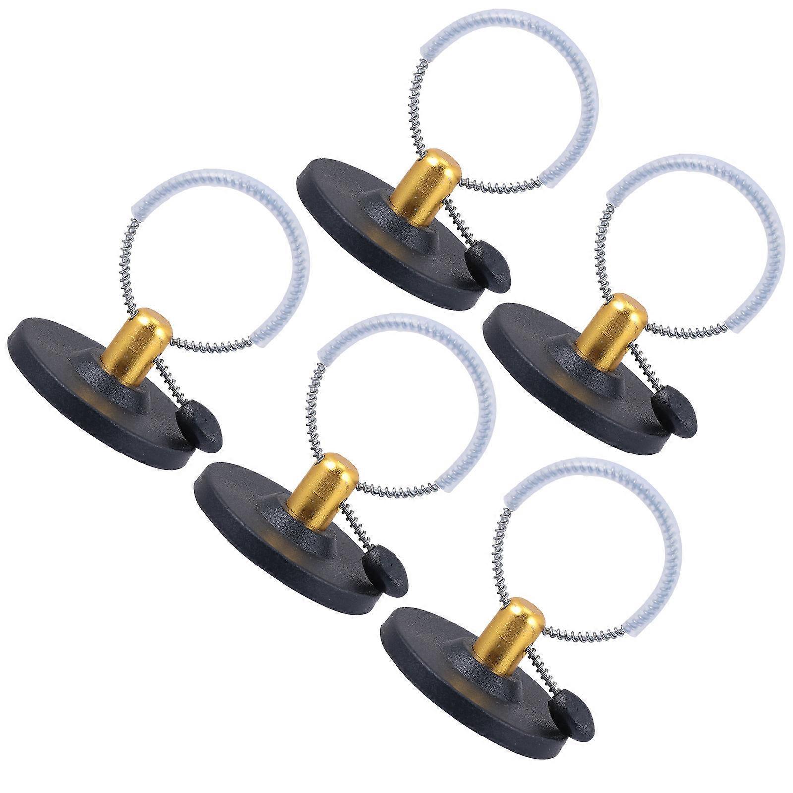 Tags Anti-Theft Security Hard Tag Protect Button Retail Security Black 9x5.5x5.5cm 5Set