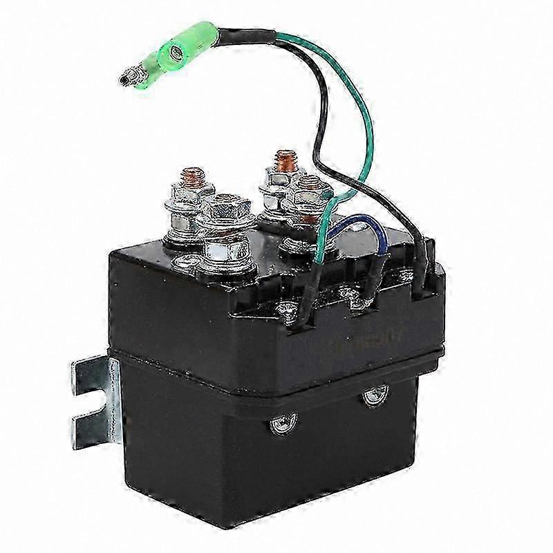 12V Solenoid Relay for ATV UTV Winches up to 5000Lb Winch Contactor Replacement