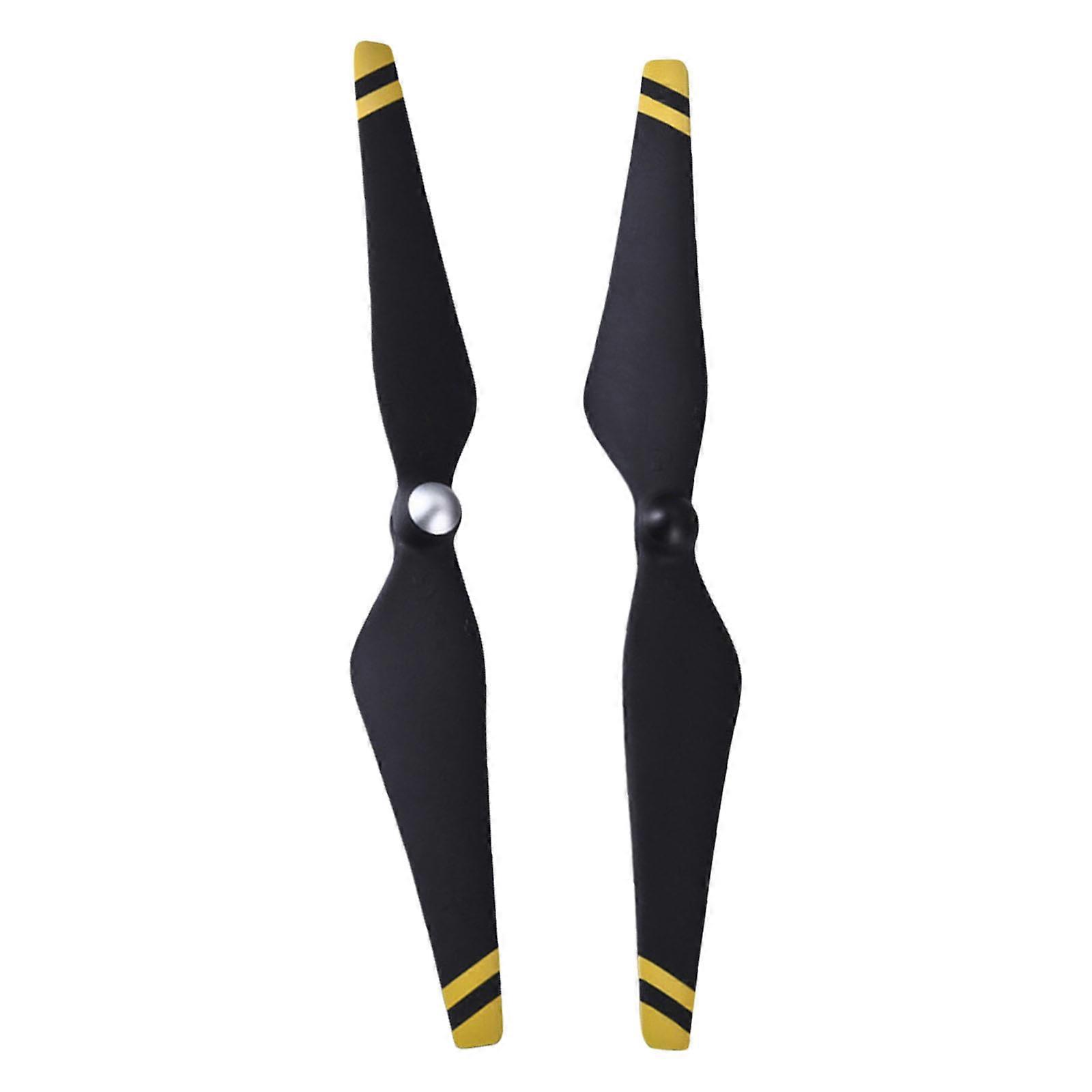 1 Pair Advanced Propellers Noise Reduction 9450 Propellers Replacement UAV Accessories Yellow