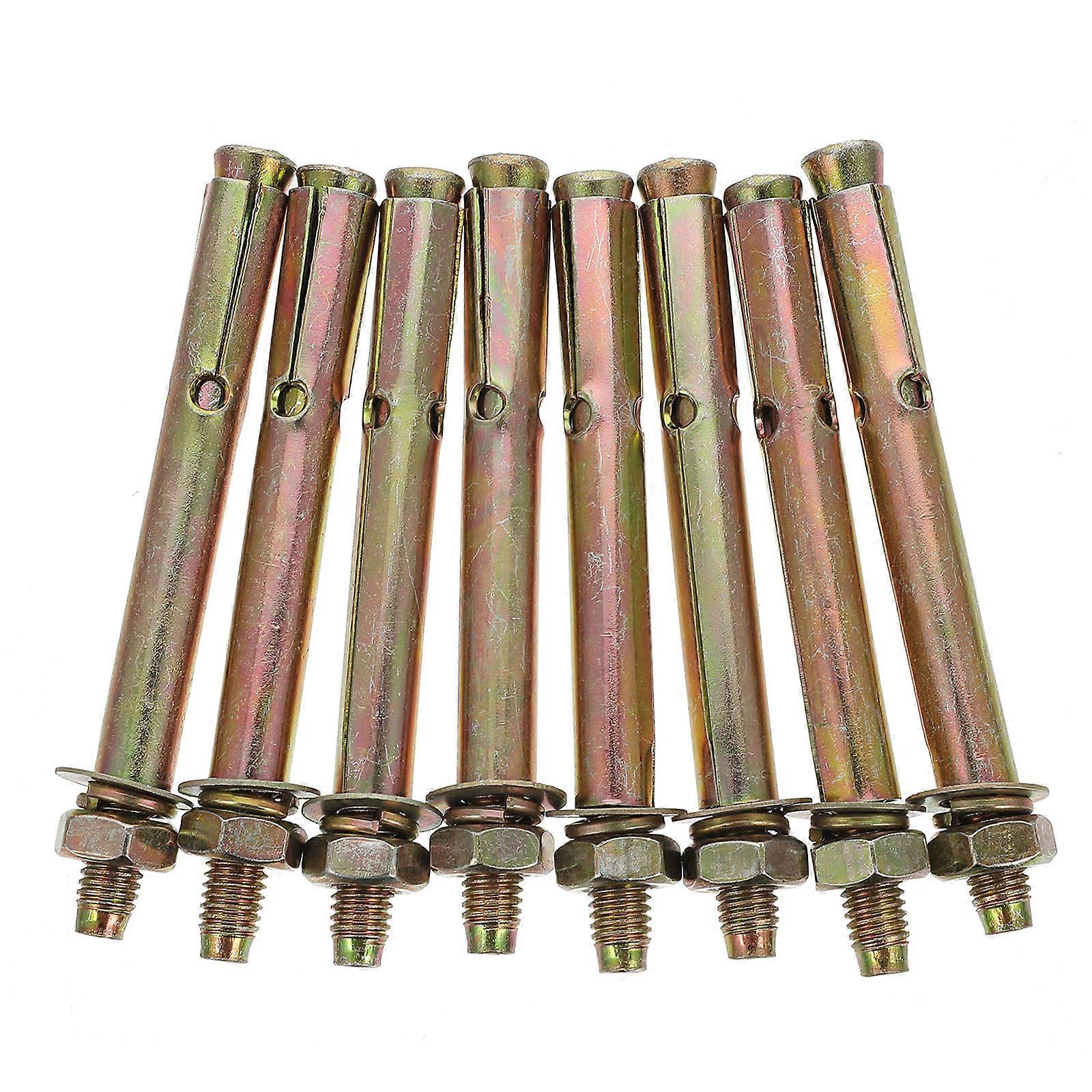 Masonry Anchor Bolts High-Quality Carbon Steel Engineering Professionals 8Pcs